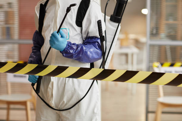 Professional Biohazard technician working in Crosby, TX
